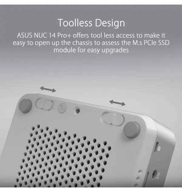 Asus NUC 14 Pro+, CPU Intel Core™ Ultra 5