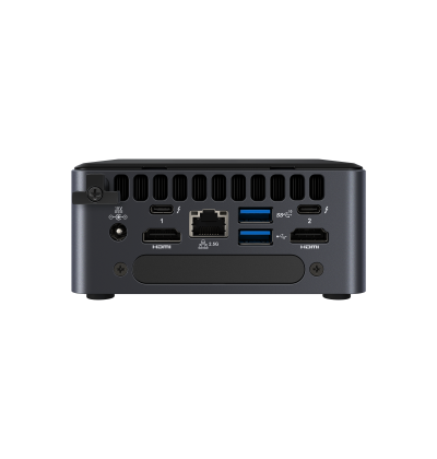 Intel NUC Undicesima Gen., Fam TIGER CANYON, CPU i5, versione High, fino a 3 dischi installabili, Cod: NUC11TNHi5