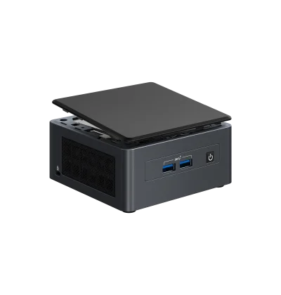 Intel NUC Undicesima Gen., Fam TIGER CANYON, CPU i5, versione High, fino a 3 dischi installabili, Cod: NUC11TNHi5