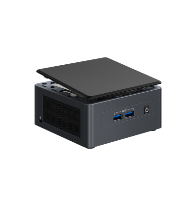 Intel NUC Undicesima Gen., Fam TIGER CANYON, CPU i7 vPro, versione High installabili fino a 3 dischi, Cod: NUC11TNHv7