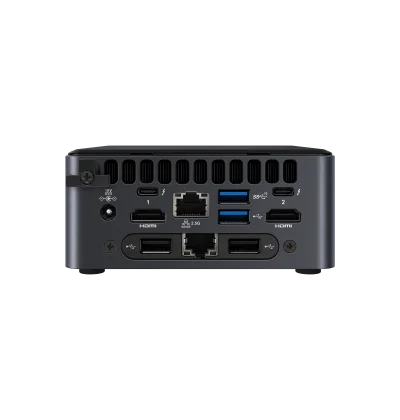 Intel NUC Undicesima Gen., Fam TIGER CANYON, CPU i7 vPro, Versione High con Dual Lan Cod: NUC11TNHv70L