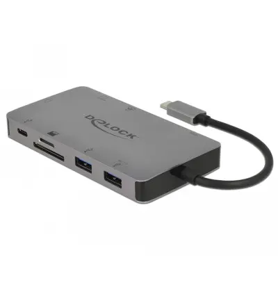Docking Station USB Type-C 4K - HDMI / VGA / USB 3.1 / SD / LAN / PD 3.0