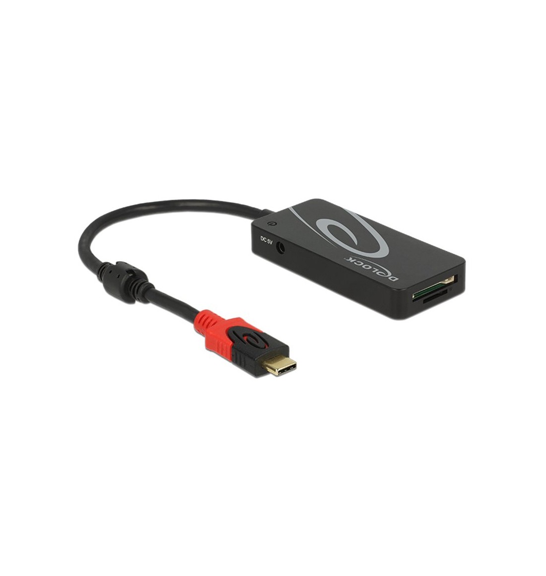 Hub USB 3.1 Gen 1x USB Type-C - 3x USB Tipo-A, lettore di schede SD