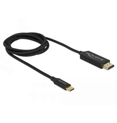 Cavo USB Type-C - HDMI (DP Alt Mode) 4K 60 Hz coassiale 1 m 2