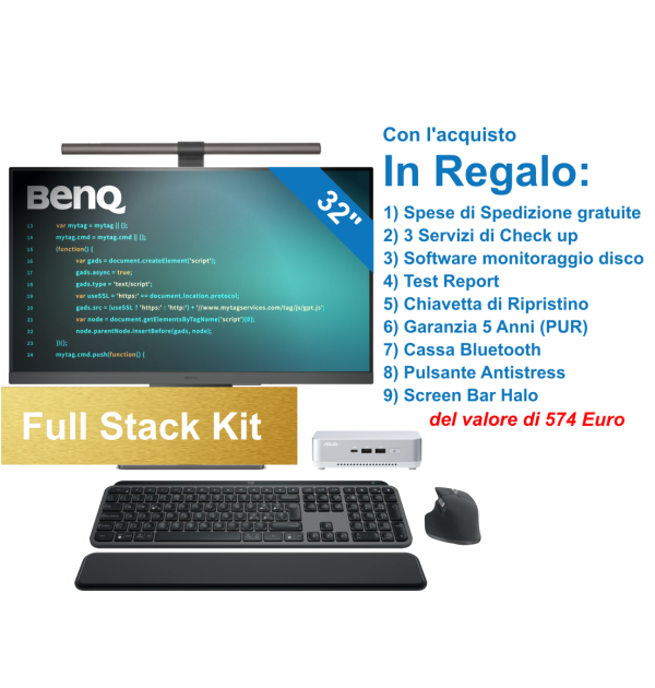 Kit FULL STACK per Programmatori