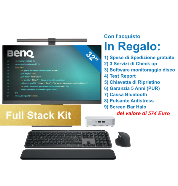 Kit FULL STACK per Programmatori