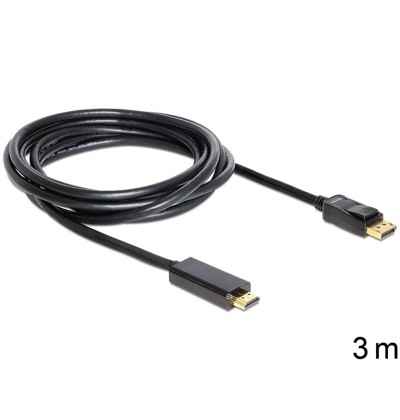 Cavo Displayport 1.1 maschio - High Speed HDMI-A maschio passivo 3 m nero