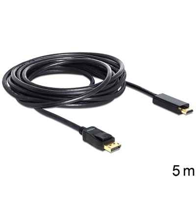 Cavo Displayport 1.1 maschio - High Speed HDMI-A maschio passivo 5 m nero
