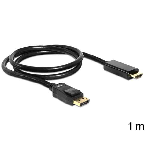 Cavo Displayport 1.1 maschio - High Speed HDMI-A maschio passivo 1 m nero