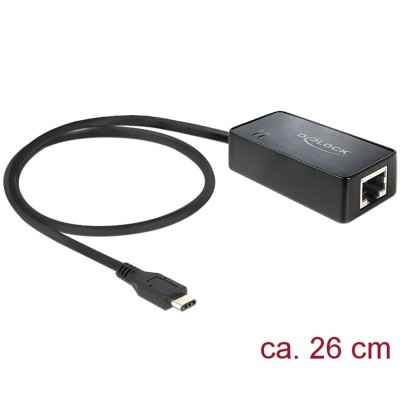 Adattatore USB Type-C - 1x Gigabit LAN 10/100/1000 Mbps 2