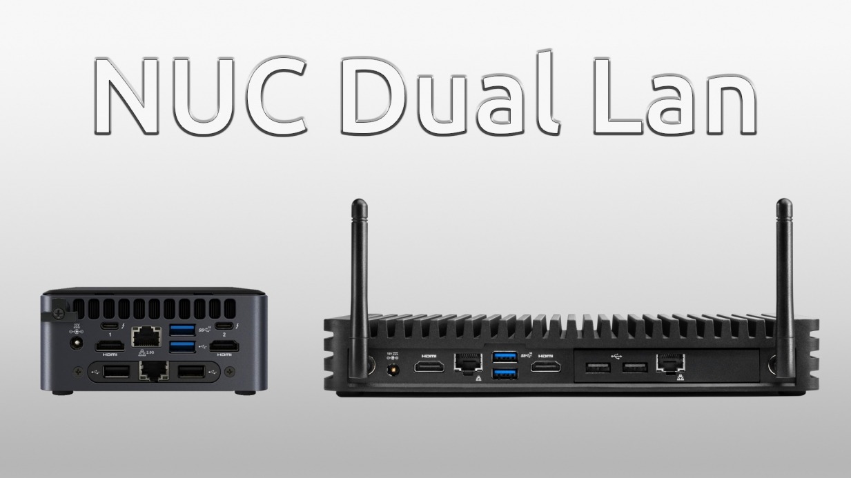 È possibile acquistare Nuc dual Lan?